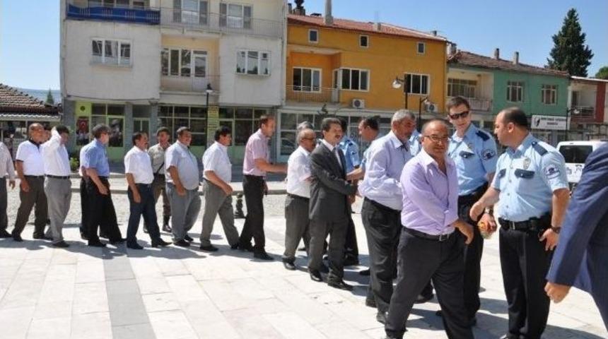 Selendi De Protokol Bayramlaştı