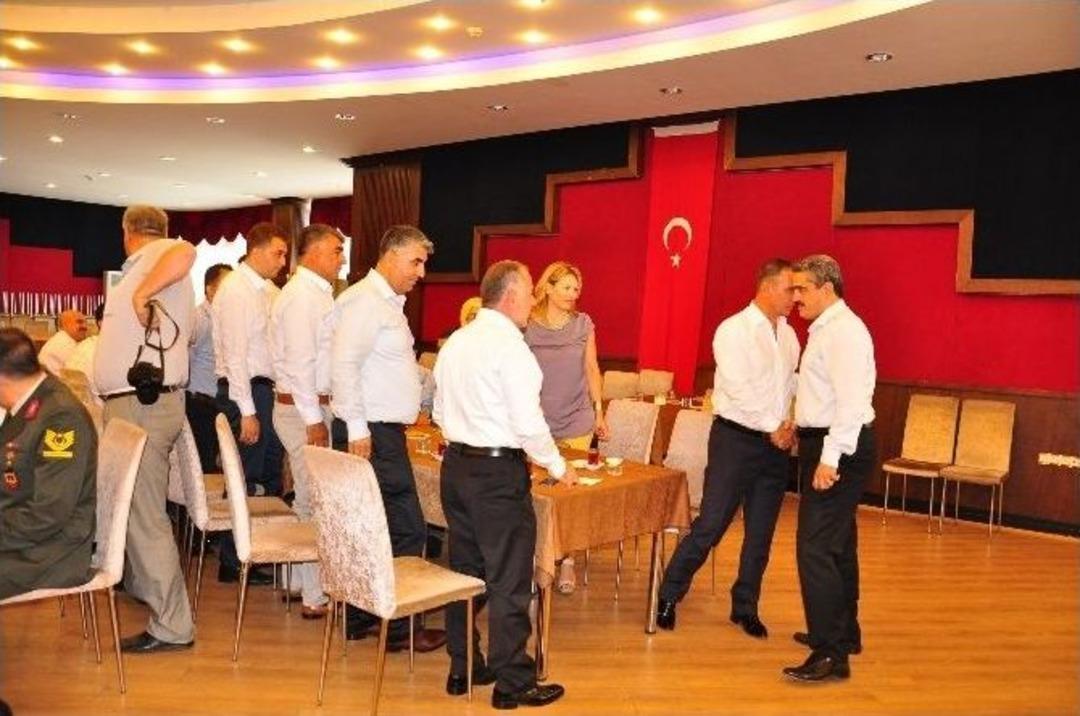 Nazilli Protokol&uuml; Bayramlaştı