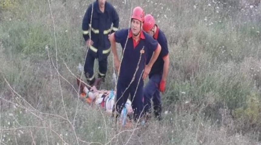 Kocaeli'de Alkol Alan Şahıs 10 Metrelik Duvardan D&uuml;şerek Yaralandı