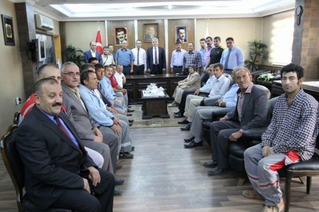 Bayburt Belediyesi&rsquo;nde Bayram Buluşması