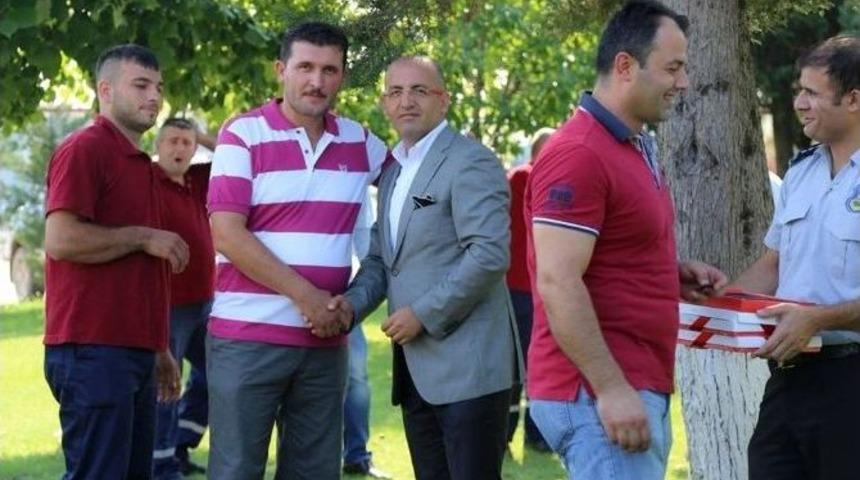 Divapan Personeli Bayramlaştı