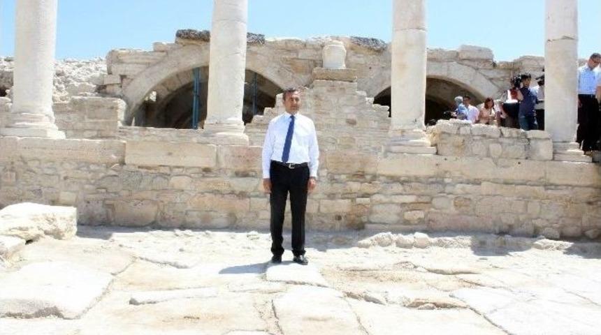 Tripolis Antik Kentindeki Pazar Yeri A&ccedil;ılmayı Bekliyor