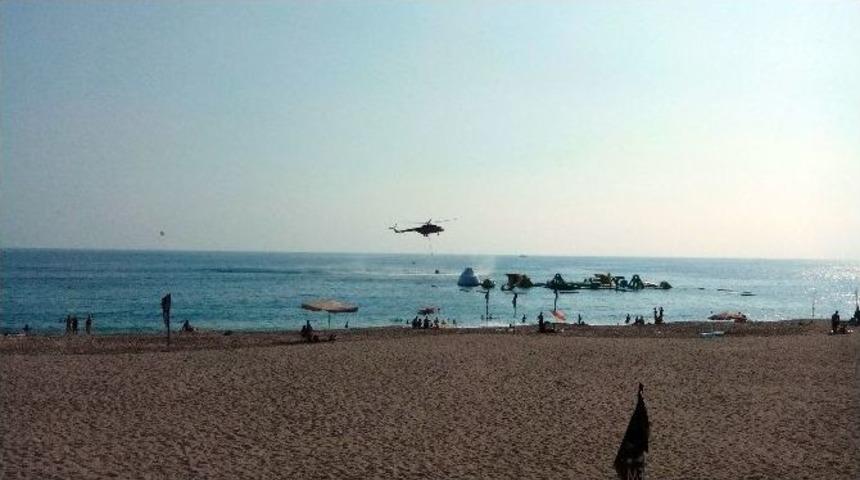 Alanya'da Korkutan Orman Yangını