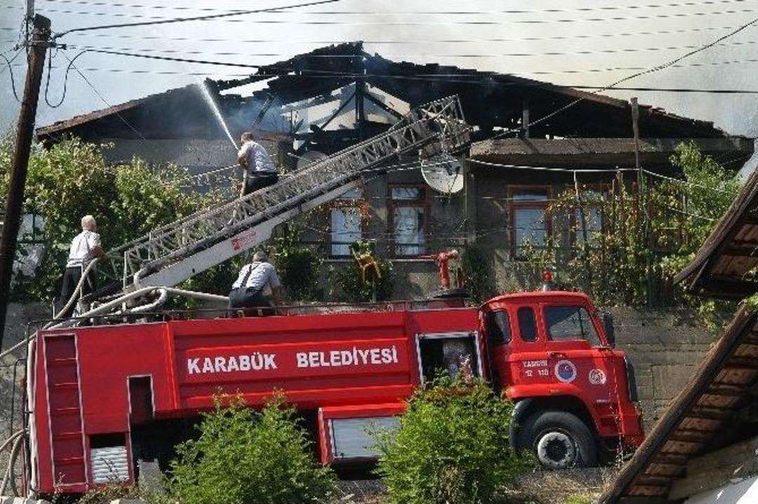 Karab&uuml;k&rsquo;te Korkutan Yangın