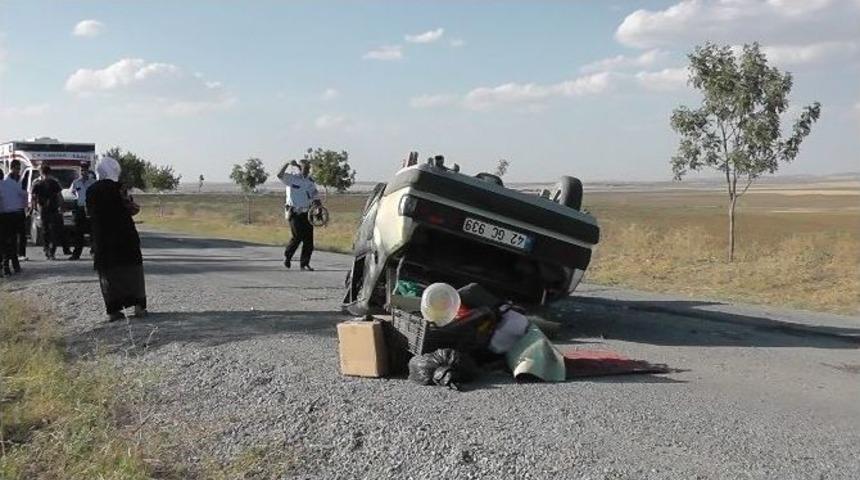 Otomobil Takla Attı: 6 Yaralı