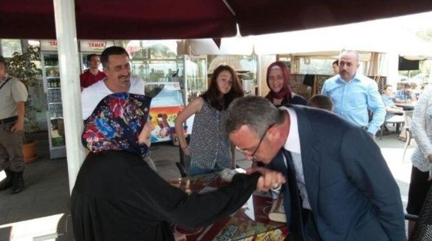 Başkan K&ouml;şker&rsquo;den Şehit Ailelerine Bayram Ziyareti