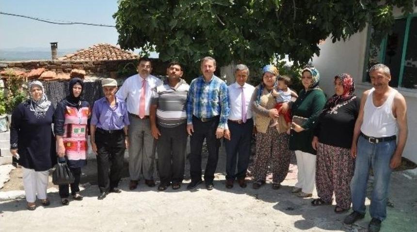 (&ouml;zel Haber) Milletvekillerinden Şehit Madencilerin Ailelerine Ziyaret