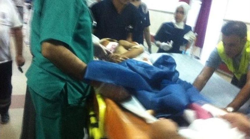 Yüksekten Düşen Çocuk Yaralandı