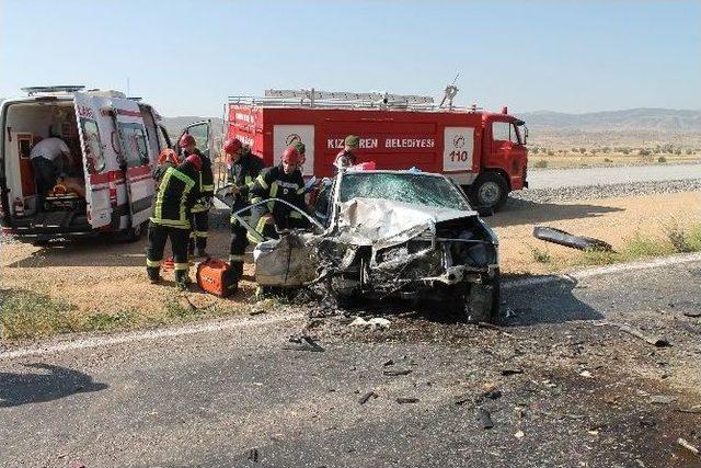 Konya'da Otomobiller Çarpıştı: 1 Ölü, 3 Yaralı