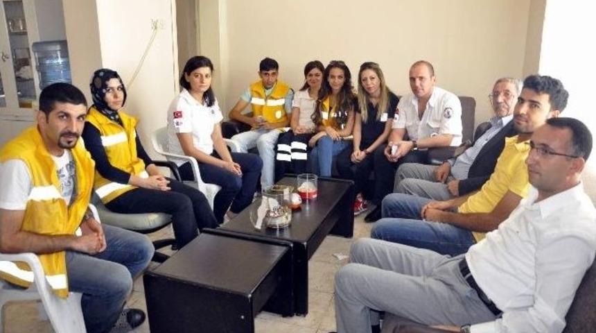 Siverek Belediye Başkanı 112 Sağlık Ekipleri İle Bayramlaştı