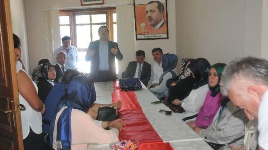 Ak Parti Bayramlaşmasında Cumhurbaşkanlığı Se&ccedil;imleri Konuşuldu