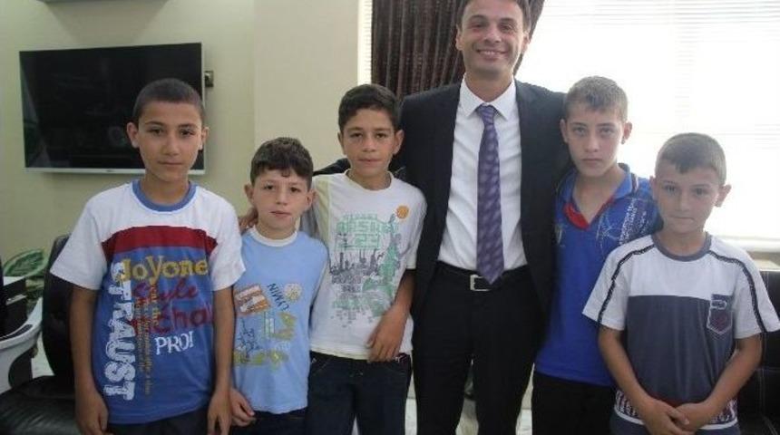 Ma&ccedil;ka Belediyesinde Bayramlaşma T&ouml;reni