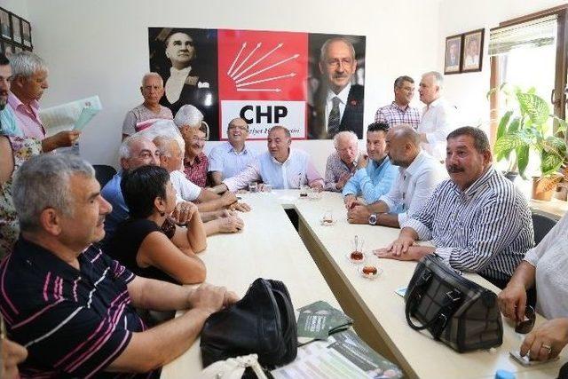 Başkan Kocadon Chp’lilerle Bayramlaştı