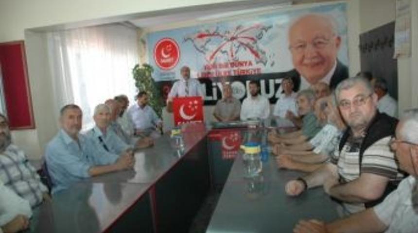 Saadet Partisi&rsquo;nde Bayramlaşma