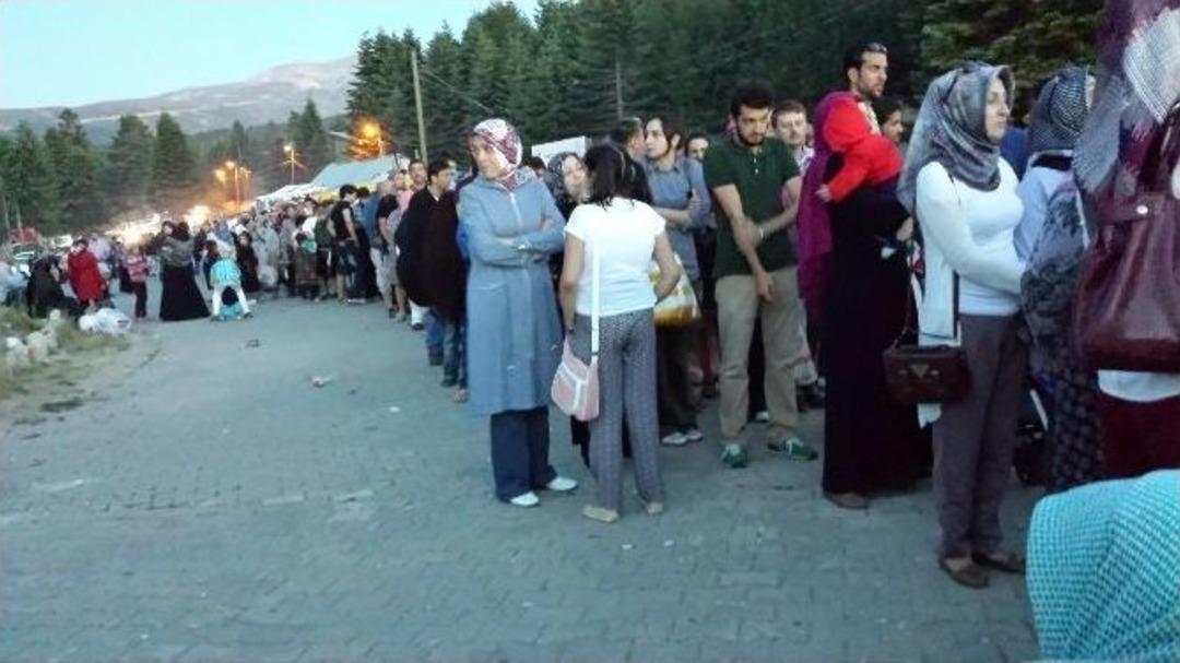 Teleferik Bayram Tatilini Zehir Etti