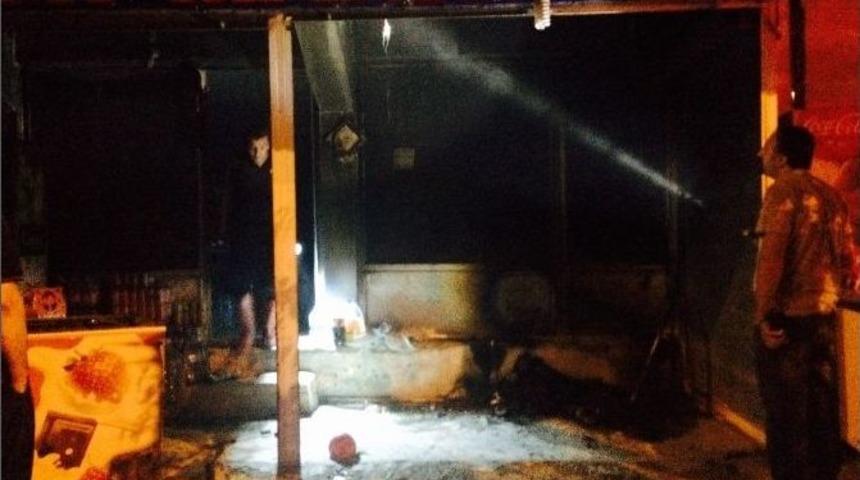 Van&rsquo;da İş Yeri Yangını