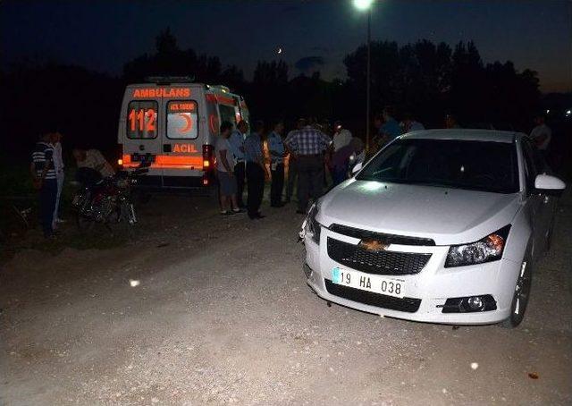 Osmancık'ta Trafik Kazası: 2 Yaralı