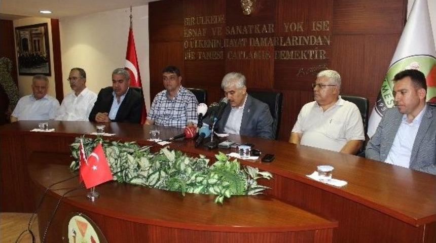Kahramanmaraş'ta Stk'lardan Erdoğan'a Tam Destek