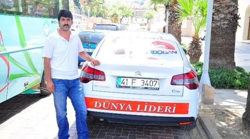 Erdoğan Sevdası Yollara D&uuml;ş&uuml;rd&uuml;