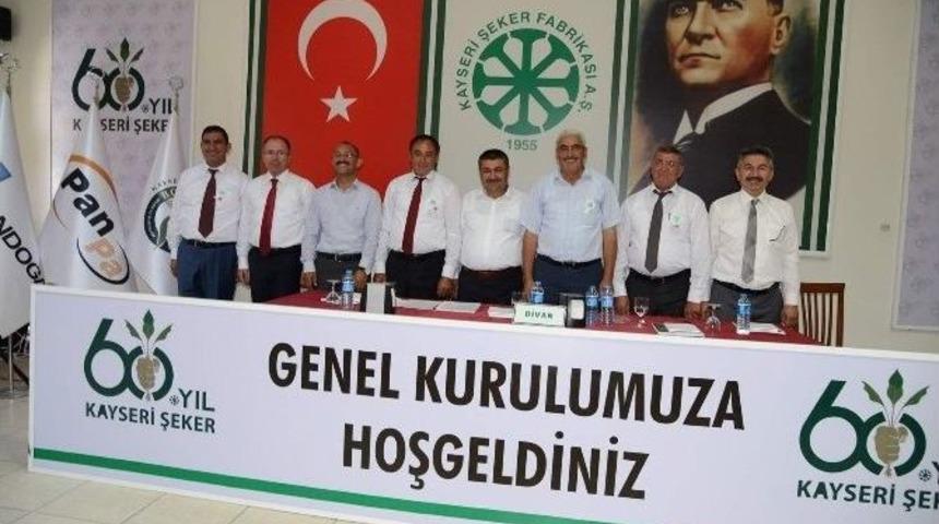 Kayseri Şeker 59.genel Kurul Toplantısı Yapıldı