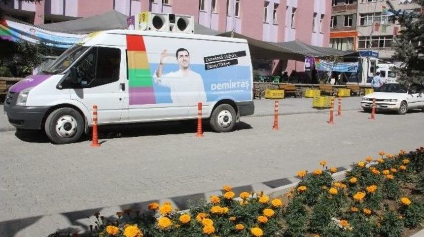 Belediye Bah&ccedil;esi Se&ccedil;im İ&ccedil;in Hdp'e Tahsis Edildi