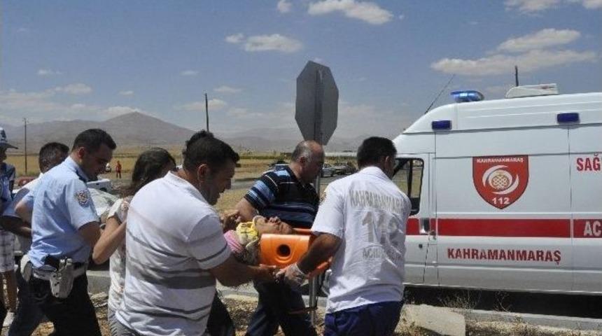 Kahramanmaraş&rsquo;ta Trafik Kazası; 11 Yaralı