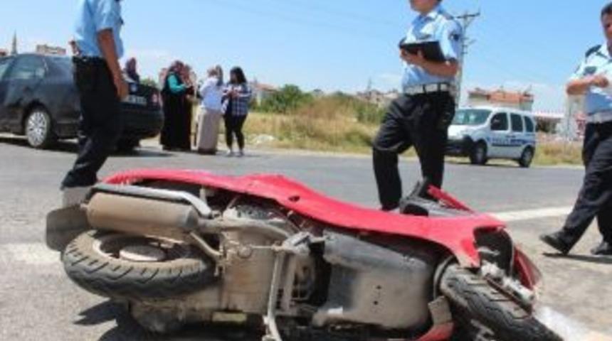 Beyşehir&rsquo;de Trafik Kazası: 1 Yaralı