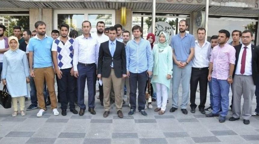 İhsanoğlu'na İstiklal Marşı Yazılı Tablo Ve Safahat G&ouml;nderdiler