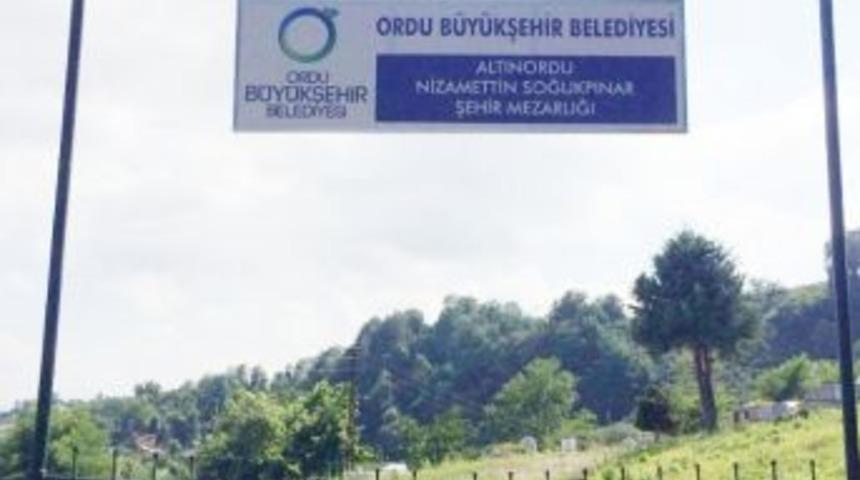 En &Ccedil;ok Mezarlık Ordu&rsquo;da