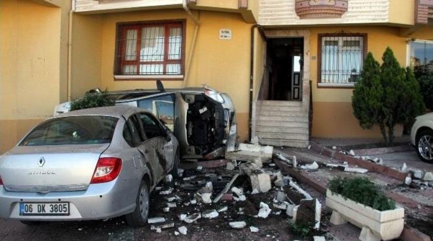 Başkentte Trafik Kazası;4 Yaralı