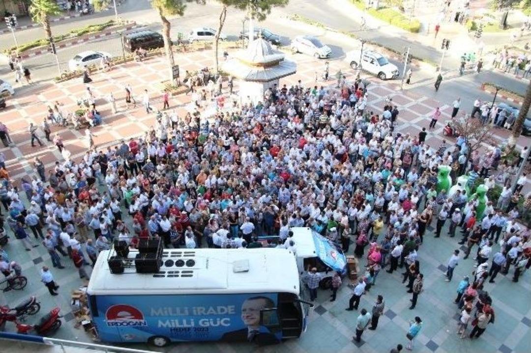 Soylu, Nazilli&rsquo;den İhsanoğlu Ve Kılı&ccedil;daroğlu&rsquo;na Y&uuml;klendi