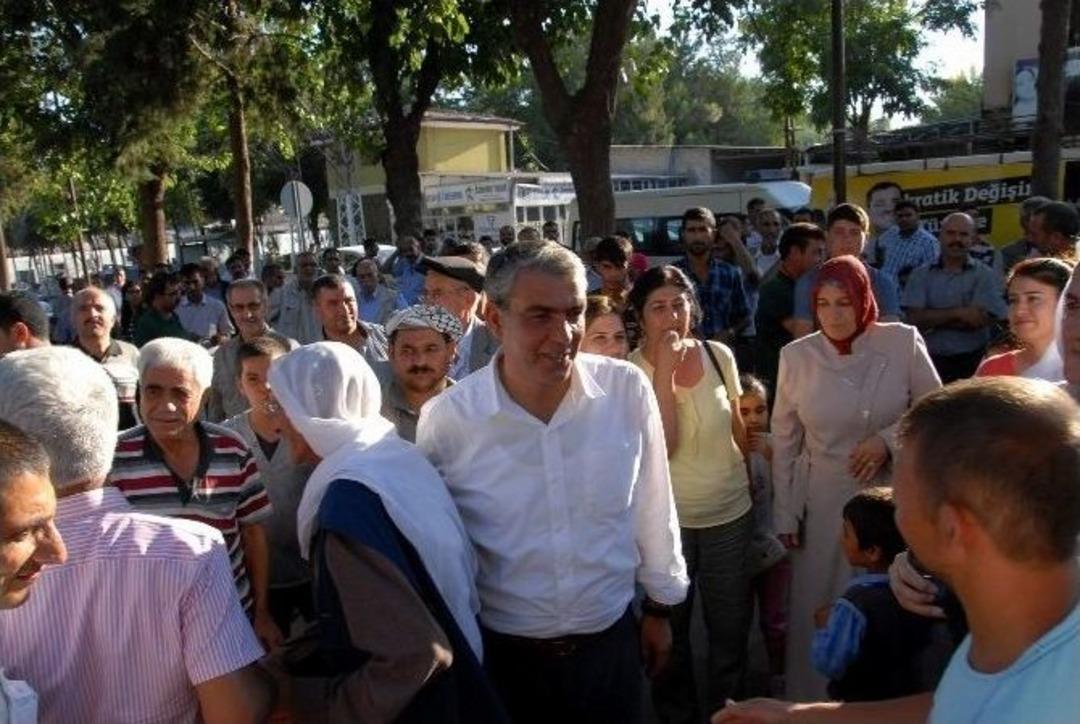 Hdp&rsquo;li Ayhan Siverek&rsquo;te Se&ccedil;im &Ccedil;alışmalarına Katıldı
