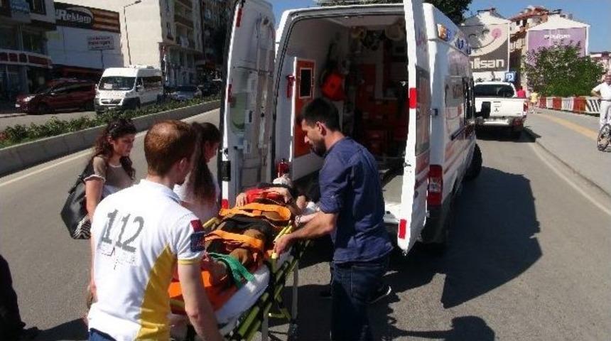 Bilecik'te 2 Trafik Kazası 2 Yaralı