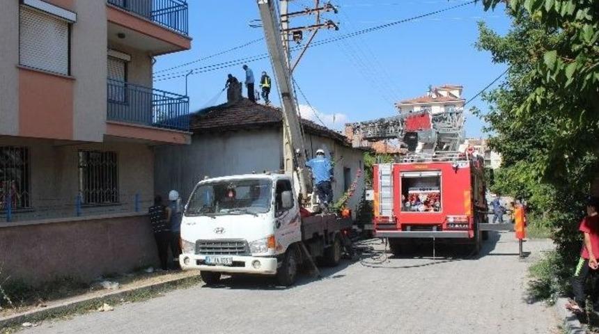 Beyşehir&rsquo;de Ev Yangını