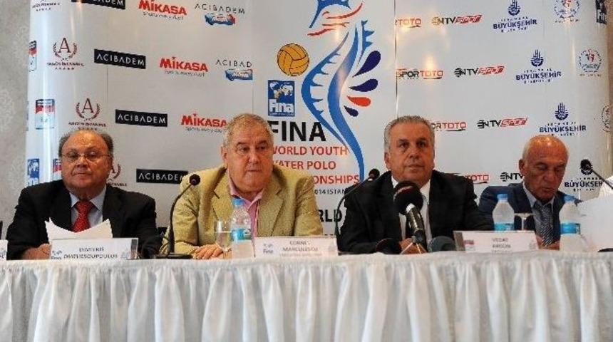 Fına D&uuml;nya Gen&ccedil;ler Sutopu Şampiyonası Basın Toplantısı Yapıldı