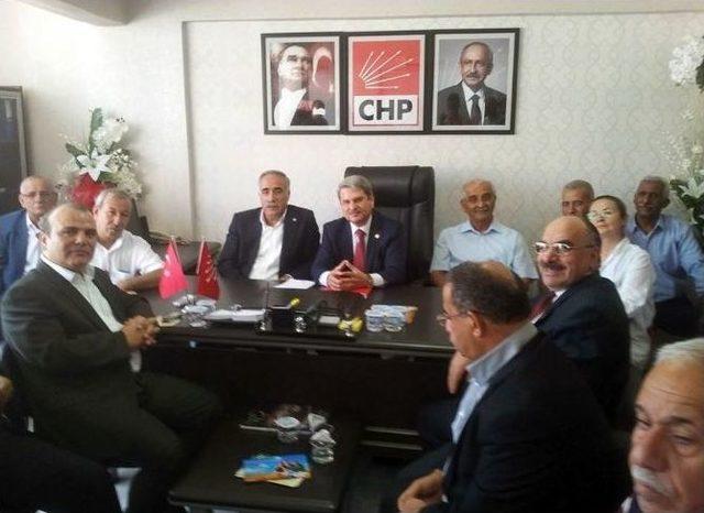 Chp Genel Başkan Yardımcısı Çıray Şanlıurfa’da Parti Temsilcileriyle Görüştü