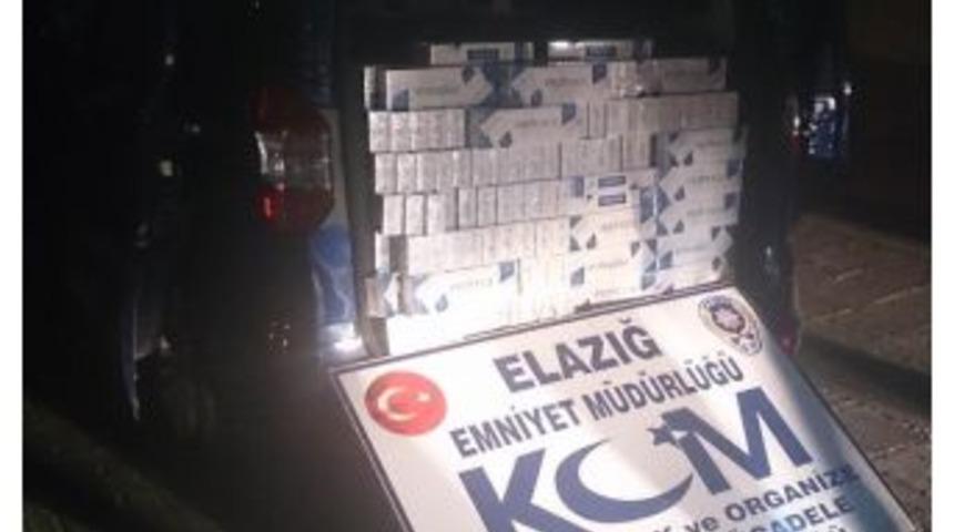 Elazığ&rsquo;da 10 Bin Paket Ka&ccedil;ak Sigara Ele Ge&ccedil;irildi