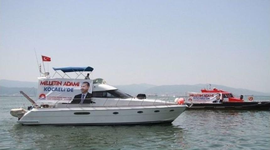 Erdoğan Sevgisini Denize Taşıdılar