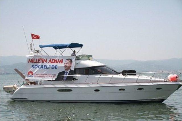 Erdoğan Sevgisini Denize Taşıdılar