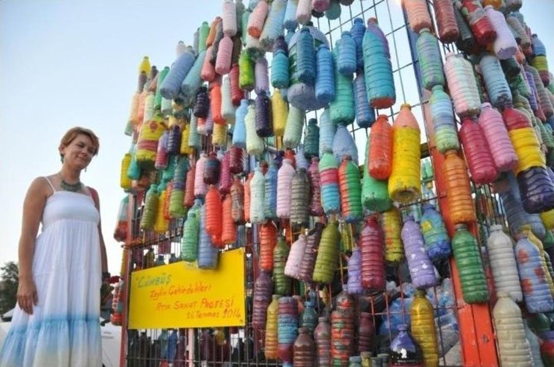 Atığı Sanata &Ccedil;evirdiler
