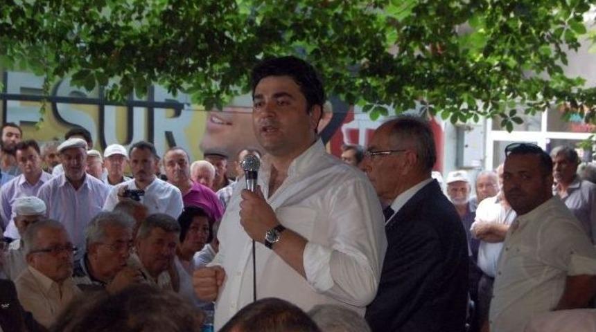 Dp Genel Başkanı Uysal, Lapseki&rsquo;de Vatandaşlara Seslendi