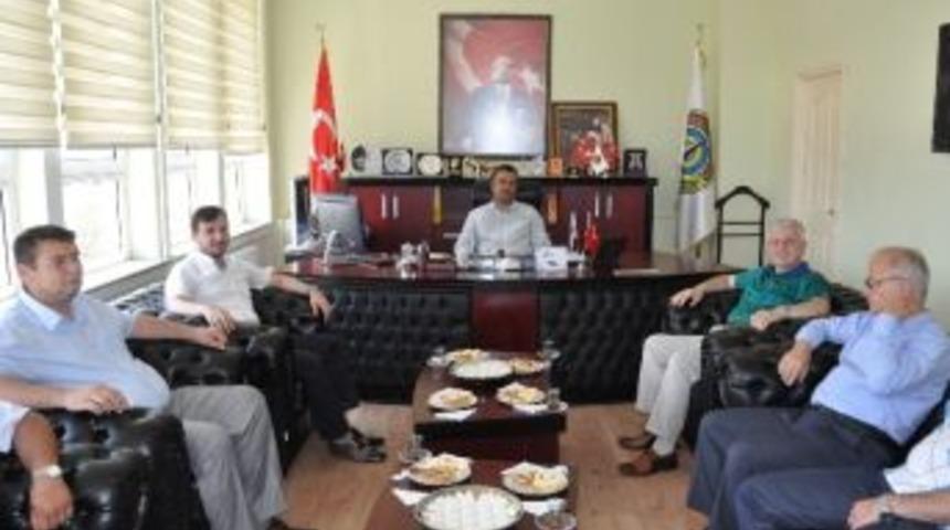 Milletvekili Ziyaeddin Akbulut&rsquo;dan Malkara Belediye Başkanı Yurdakul&rsquo;a Nezaket Ziyareti