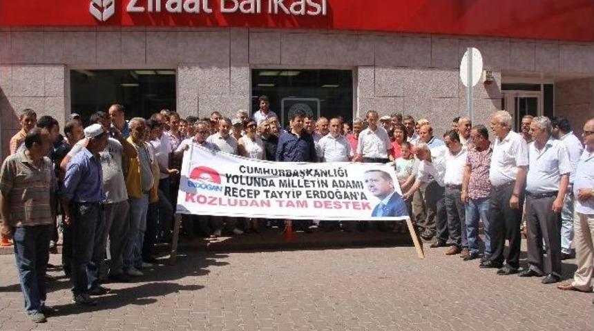 Kozlu&rsquo;dan Erdoğan&rsquo;a 10 Ağustos Bağışı