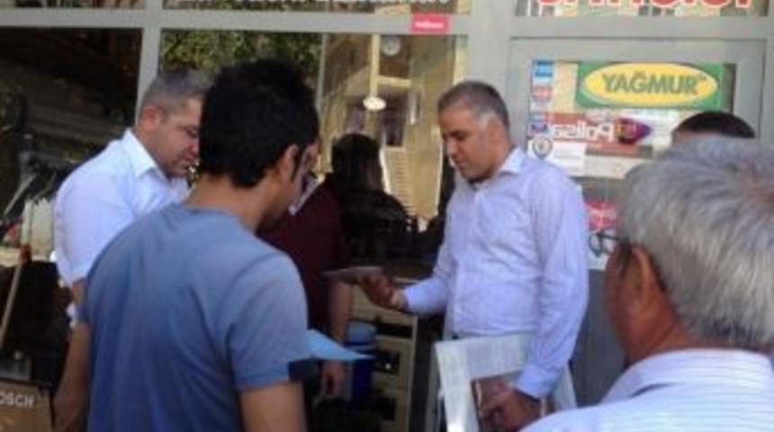 Chp Adıyaman İl Teşkilatından &Ccedil;elikhan İl&ccedil;esine Ziyaret