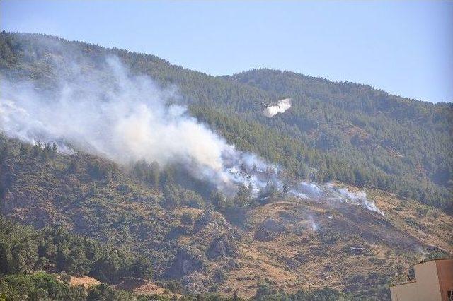 Başbakan Erdoğan Öncesinde Spil’de Yangın
