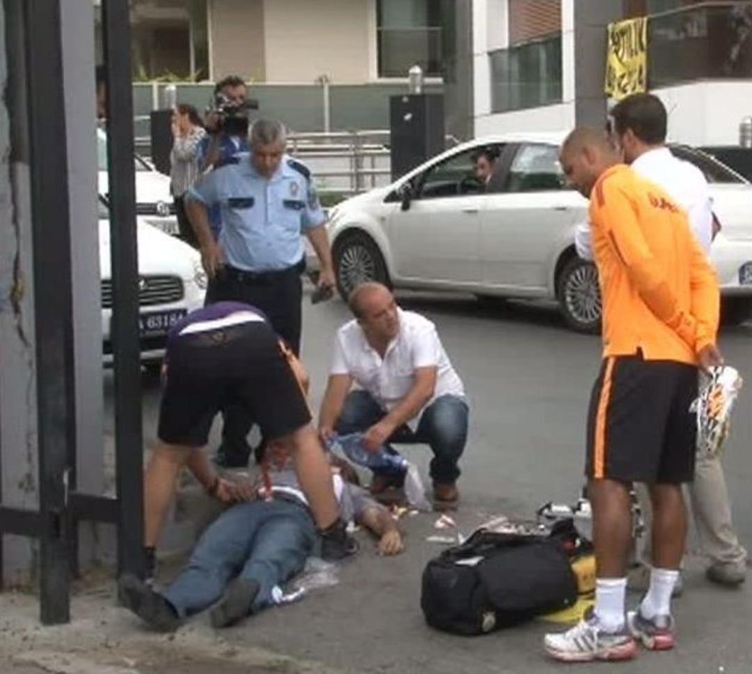 Galatasaray Tesislerinde Korkun&ccedil; Kaza