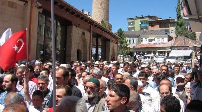 Bayburt'ta 21 Sivil Toplum Kuruluşu, İsrail'in Gazze'ye Saldırılarını Ortak Basın A&ccedil;ıklaması İle Kınadı