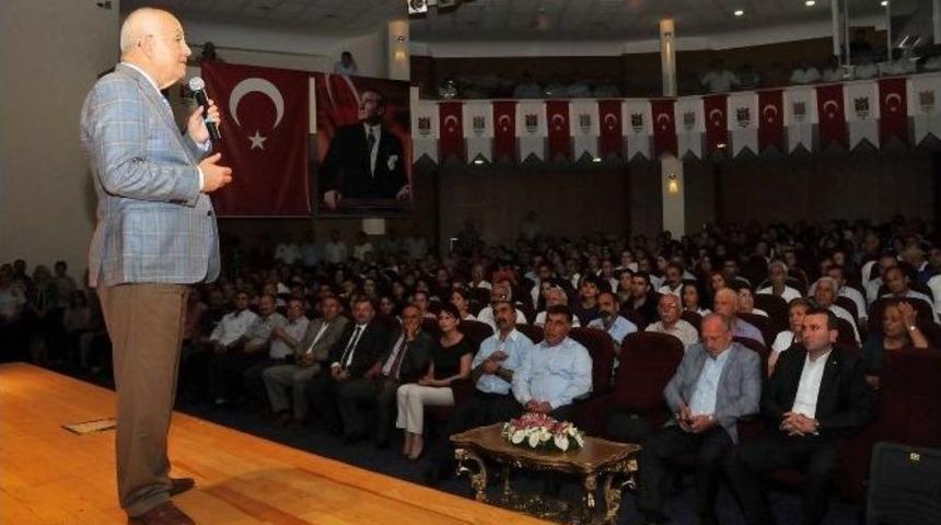 Yenimahalle Belediye Başkanı Yaşar, Belediye &Ccedil;alışanlarıyla Bayramlaştı