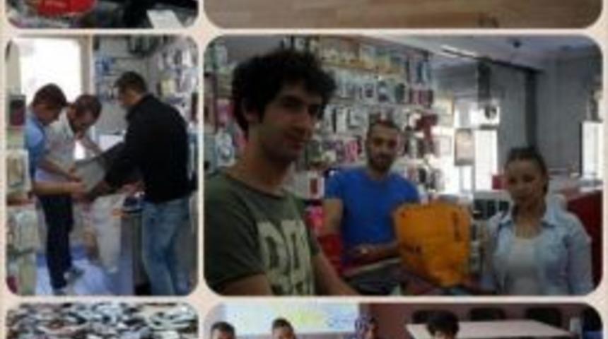 Erzurum'da Gen&ccedil;ler Atık Pil Topladı