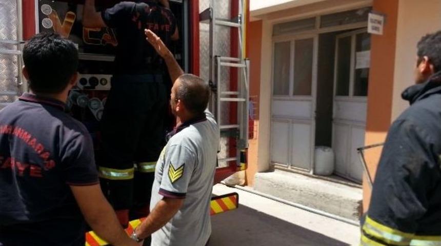 İplik Fabrikasındaki Yangın Korkuttu